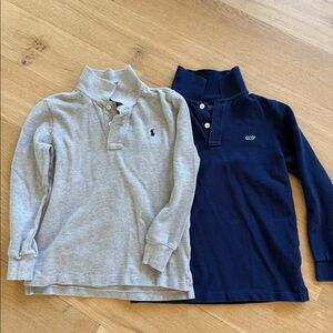 Set of 2 Long Sleeve Polos - Vineyard Vines/Polo - Sz 6